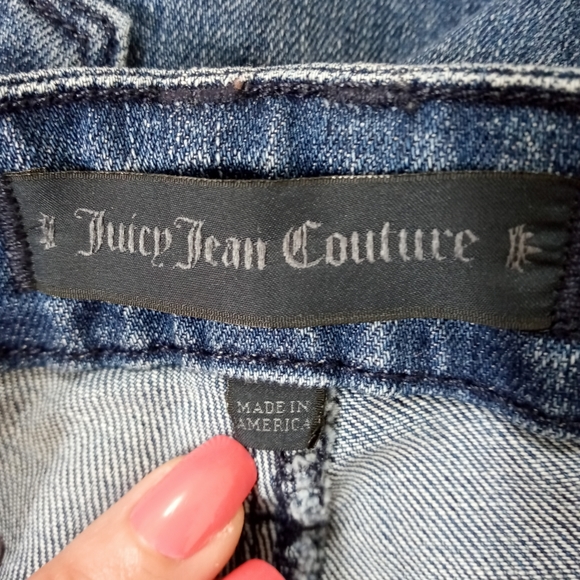 Juicy Jean Couture Trouser Mid Rise Flare Bootcut - Picture 8 of 14